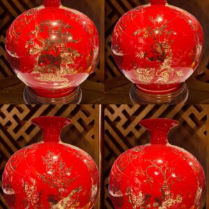 BHL Tu canh 4 mua Xuan Ha Thu Dong men do bong Quang Hau Ceramic 6